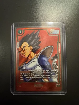 Dragon Ball Super: Fusion World Manga | Vegeta Alt Art SB01-025 Red Foil - Image 1 of 4