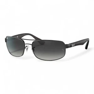 Ray-Ban RB3445 Sonnenbrille Matt Black Light Grey Gradient Dark Gr - Bild 1 von 6