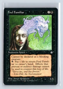 (4x) FOUL FAMILIAR – MTG Magic the Gathering Card – Ice Age – Common - Picture 1 of 6