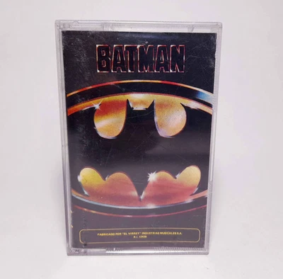 Batman Original Sountrack Cassette Peru Vintage Tape 1989 Prince Tim Burton - Image 1 of 4