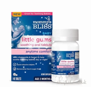 Mommy's Bliss  Baby Little Gums anytime comfort 140 tabs | UK STOCK | Original - Picture 1 of 1
