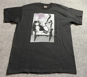 Vintage 1997 Betty Page Shirt Black Mens Size XL - Picture 1 of 7