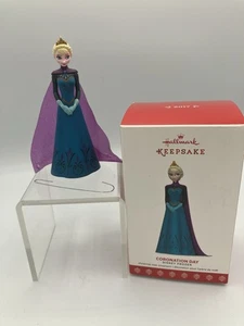 Hallmark 2017 Disney Frozen Elsa ornamento giorno dell'incoronazione QXD6252 scatola originale - Foto 1 di 10