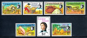 CAYMAN IS. — SCOTT 346/348 — 1978-80 QEII SM. PICTORIALES DE DISEÑO — MNH — SCV $32 - Imagen 1 de 1
