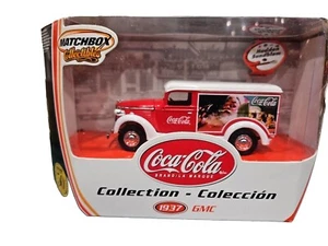 Matchbox Coca-Cola Collection 1937 GMC Haddon Sundblom Diecast Model Coke Santa - Picture 1 of 7