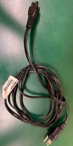 Genuine Volex 6ft Notched IEC-C15 Power Cord Cable 10A 125V SJT LL112007 PS204 E - Picture 1 of 5