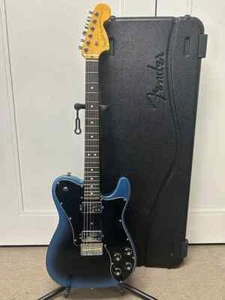 Fender American Professional II Telecaster Deluxe w/Rosewood Board Dark Night - Picture 1 of 6