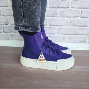 ⭐Converse Chuck Taylor All Star Cruise Sz 9 Women Shoes Purple Sneakers A10238C - Picture 1 of 13