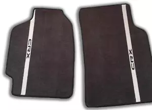 CRX Replica Carpet Front Mats - 2pc Set - Driver Mat + Passenger Mat - Picture 1 of 9