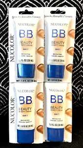 4er Pack CANDY MOYO Nucolor BEAUTY BENEFIT B.B. CREAM DARK 1 FOUNDATION CONCEALER SET - Bild 1 von 4