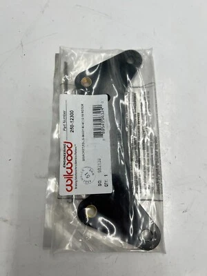 Wilwood Brake Caliper Mounting Bracket G-Body 80-87 12.19 Rotor 250-12300 - Image 1 of 4