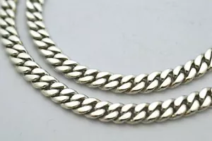 Collar de cadena de plata esterlina 925. 52 gramos, 50 cm, 20" - Imagen 1 de 12