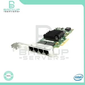 Adaptateur réseau I350-T4V2 Dell Intel 4 ports 1 Gbit/s PCI Express 2.1 RJ-45 - Photo 1/3
