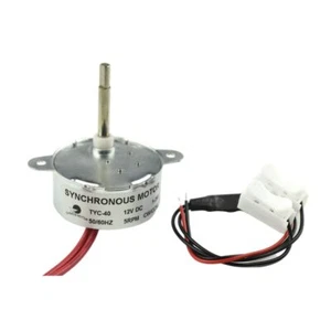 TYC-40 Synchronous Motor DC 12V 5RPM CW/CCW Fiber Optic Christmas Use - Picture 1 of 7