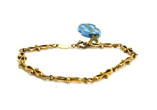 Unoaerre Sterling Silver Gold Vermeil Link Bracelet