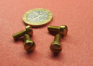Fillister Head Brass Slotted Machine Screw 8-32 x 3/8" Length 100 Pcs - Picture 1 of 12