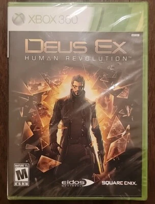Deus Ex: Human Revolution (Microsoft Xbox 360, 2011) Brand New & Factory Sealed  - Image 1 of 3