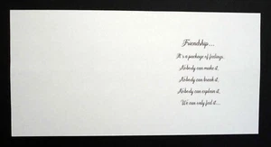 Card Inserts-Assorted Friendship Greetings 5"x 5" Craft cards (Portrait) Pk 20 - Picture 1 of 4