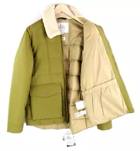 WOOLRICH Men's Khaki L Sherpa Collared DUSTER BLIZZARD Jacket Parka $595 - Bild 1 von 11