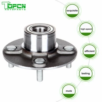 Rear Wheel Bearings & Hub Assembly Fits Nissan Sentra 2000 2001 2002 2003-2006 - Image 1 of 4