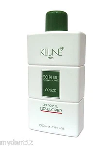 keune so pure developer Cream 3%-6%-9%- Keune oxygen 33.8 1 liter (New Packing) - Picture 1 of 5