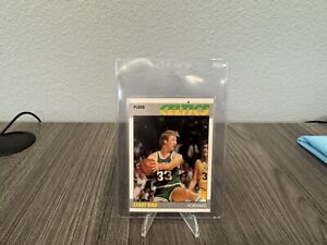 1987 Fleer Basketball #11 Larry Bird Card HOF