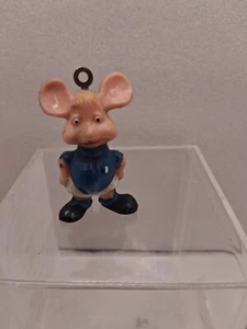Bonito ratón vintage topo Gigio goma, equipo de fútbol - Imagen 1 de 6