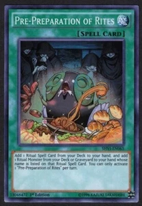 Yugioh Pre-Preparation of Rites SHVI-EN065 Super Rare 1st Ed - VLP - Bild 1 von 2