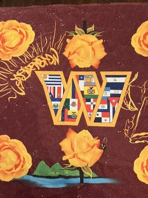 Toallas Kanata Washington Commanders Hispanic Heritage Toalla de Rally Foto 1 de 4