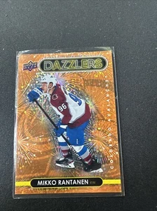 2021-22 Upper Deck Series 2 - Dazzlers Orange #DZ-61 Mikko Rantanen - Picture 1 of 2
