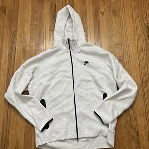 Nike Tech Fleece Full Zip Hoodie Herren XXL Heather Gray Windrunner FB7921-051 - Bild 1 von 7