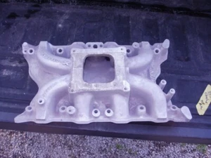 WEIAND #7516 X-CELERATOR ALUMINUM INTAKE MANIFOLD FORD 351C 2V MUSTANG,TORINO - Picture 1 of 6