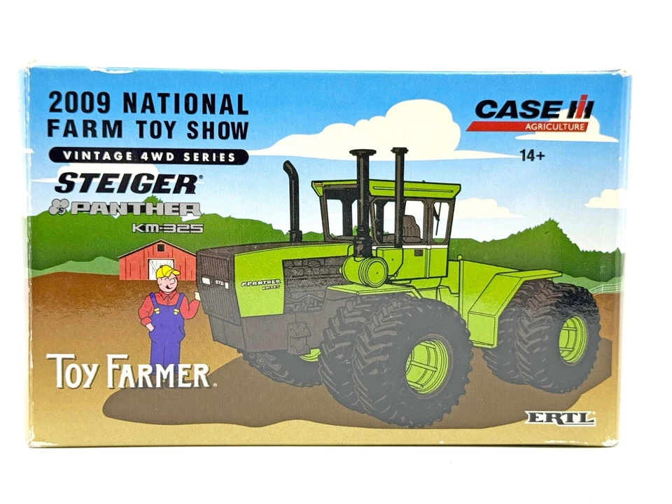 Tractor Steiger Panther km-325 4x4 1/64 con dobles 2009 National Farm Toy Show Foto 1 de 1