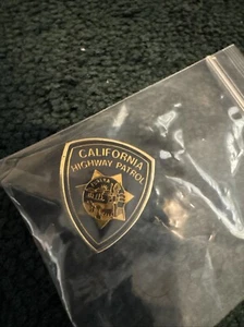 California Highway Patrol Badge Mini Replica Pin - Picture 1 of 2