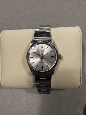 Rolex 5500 Airking caja de acero inoxidable de 34 mm con cristal Foto 1 de 4