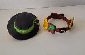NUGGET BUDDIES McDonald's 1988 BOOMERANG Hat & Belt ONLY McNugget HAPPY MEAL TOY - Picture 1 of 3