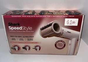 Shark SpeedStyle RapidGloss Finisher & High-Velocity For Straight and Wavy Hair - Picture 1 of 3