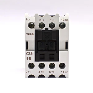TECO CU-16 Magnetic Contactor, 220VAC Coil Voltage, 3A1a Contacts NO - Picture 1 of 4