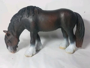 Schleich CLYDESDALE Grazing Mare Horse Animal Figure 2005 - Picture 1 of 6