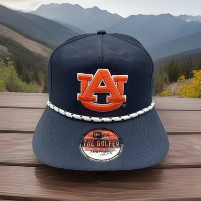 Gorra Auburn Tigers New Era "Team Roper" Mezcla de Poli Azul Snapback H102 Foto 1 de 4