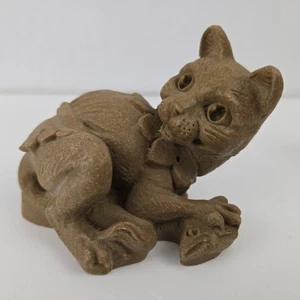 Aus dem Greenwood David Lawrence Jester Katze Figur Dämonische Mythologie Maus Fisch - Bild 1 von 8