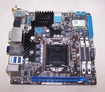  P8H67-I Deluxe Desktop Mini-ITX System Mainboard für Intel H67 LGA1155 - Bild 1 von 2