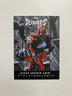 2025 Rivals Japan Studio MARVEL Spider-Man Sketch Card 1/1 - Image 1 of 4