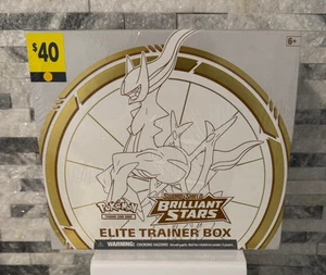Pokemon TCG Sword & Shield Brilliant Stars Elite Trainer Box DG Retail Sealed - Bild 1 von 13