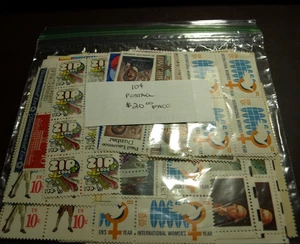 10 CENT POSTAGE WITH FACE VALUE OF $20.00 MINT NEVER HINGED - Picture 1 of 2
