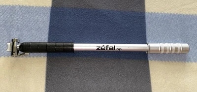 Vintage Zefal HP Pump Bike Frame Fit France Eroica HP 70s 80s Silver - Image 1 of 4