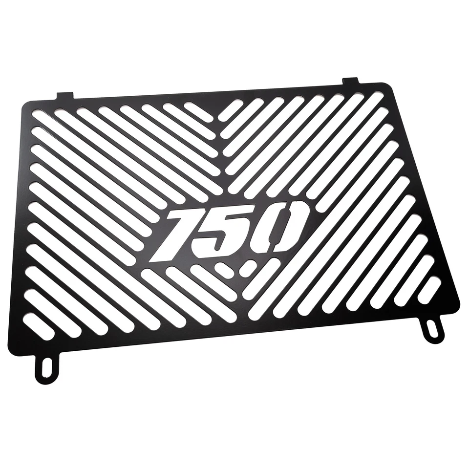 Cubierta radiador ZIEGER compatible con Kawasaki Z750 logo negro Foto 1 de 1