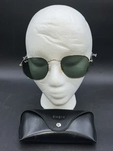 Ray-Ban RB3548N 001/58 51-21 Sonnenbrille SECHSECKIG polarisiert Metall Made in ITALY! - Bild 1 von 10