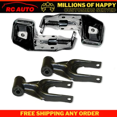 Se adapta a Buick Century 1997-2005 soporte de 3,1 L y soporte de motor de puntal de par 4 piezas Foto 1 de 3