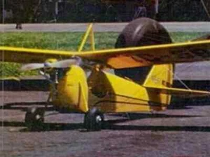 Aeronca C-3 Flying Bathtub Powered Free Flight 36" WS Airplane Printed Plans - Picture 1 of 2